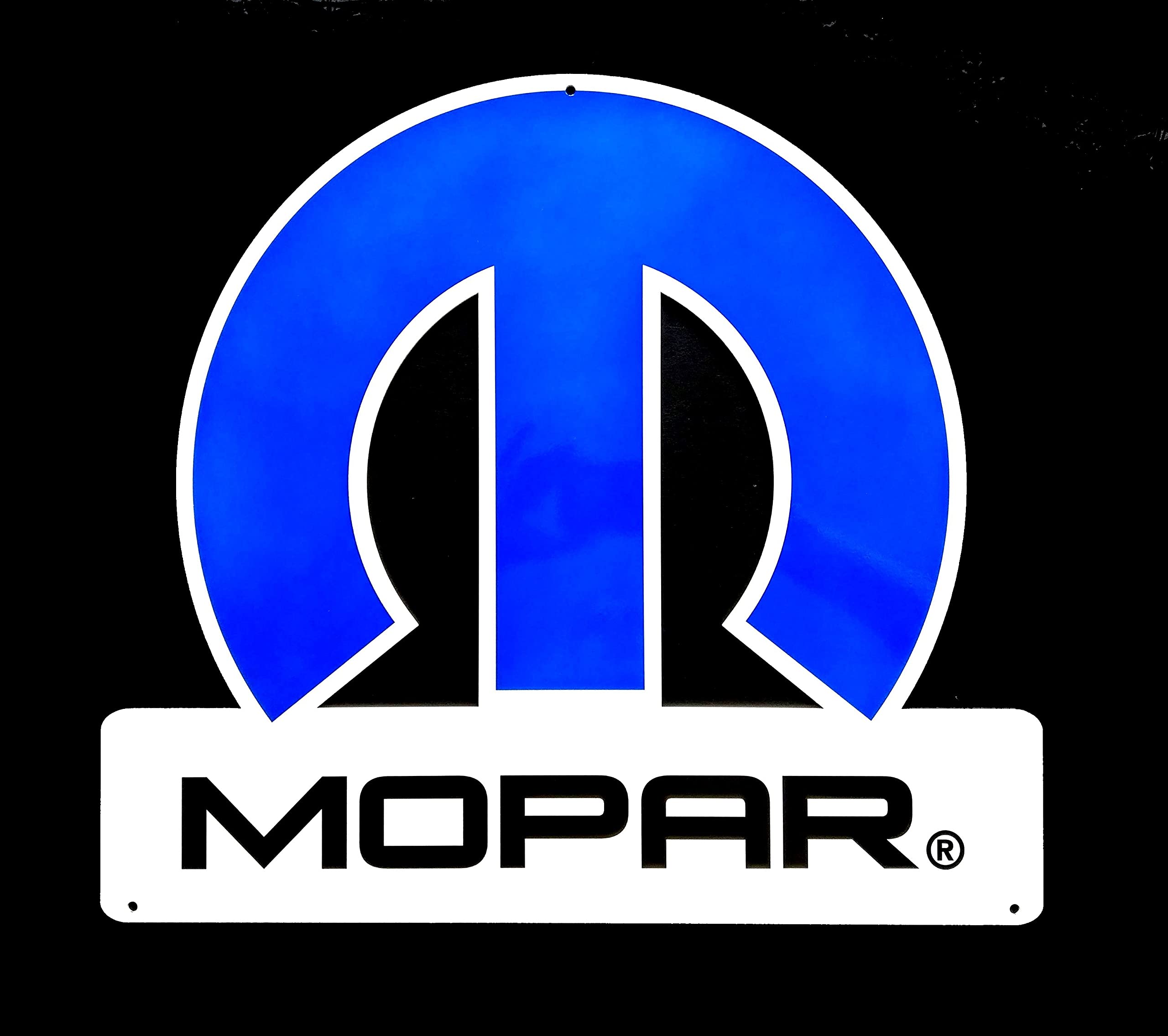 Amazon.co.jp: ZIC Motorsports Mopar ブルーオメガロゴエンブレム